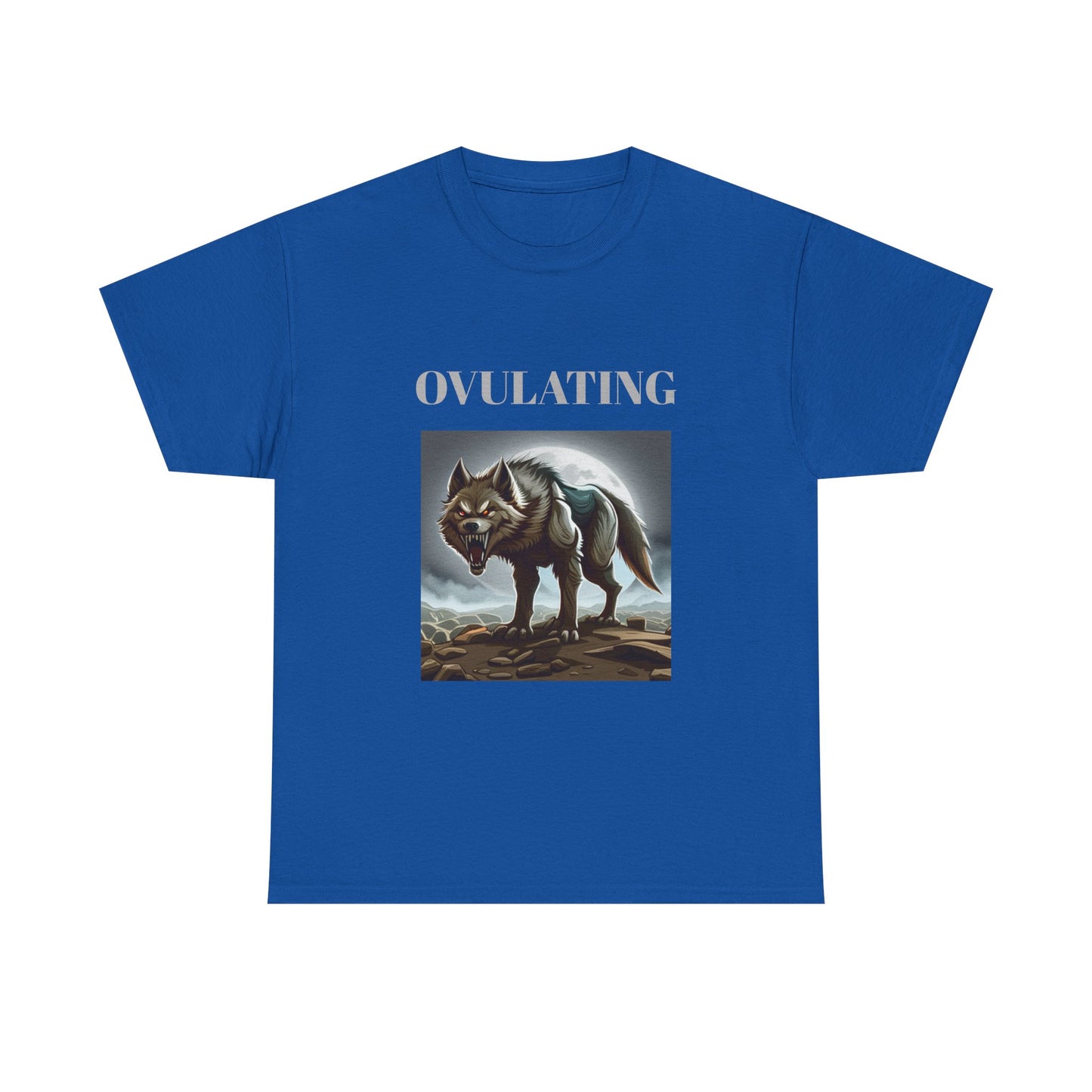 OVULATING - Graphic Unisex Heavy Cotton Tee