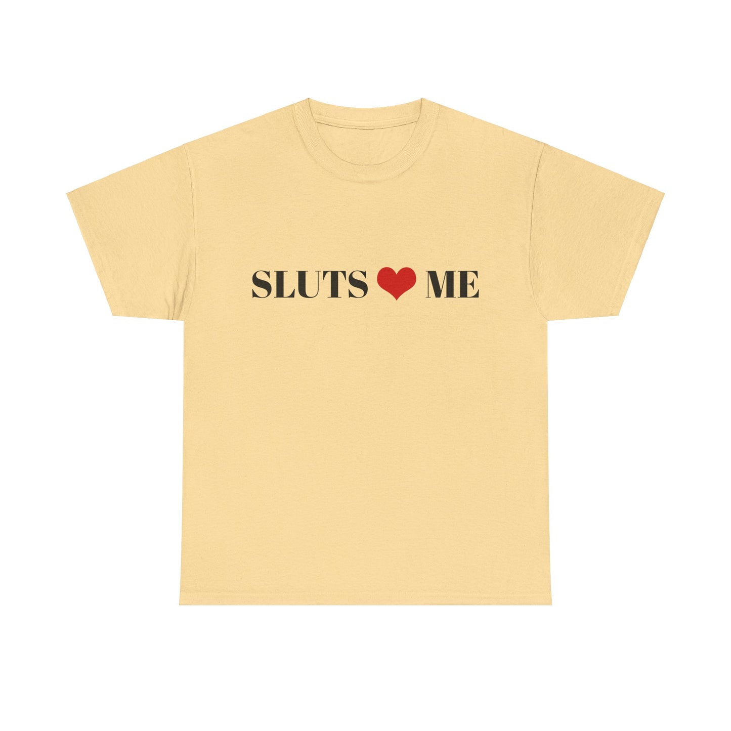 Sluts Love Me - Graphic White Unisex Cotton Tee