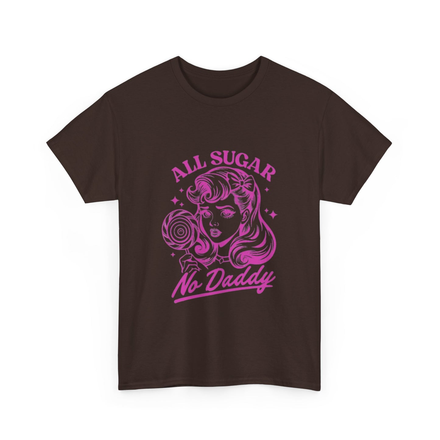 All Sugar, No Daddy - Graphic Unisex Heavy Cotton Tee