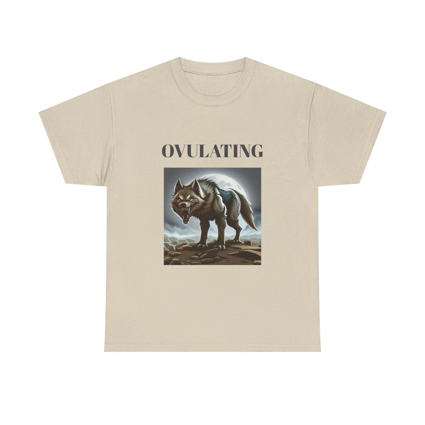 OVULATING - Graphic Unisex Heavy Cotton Tee