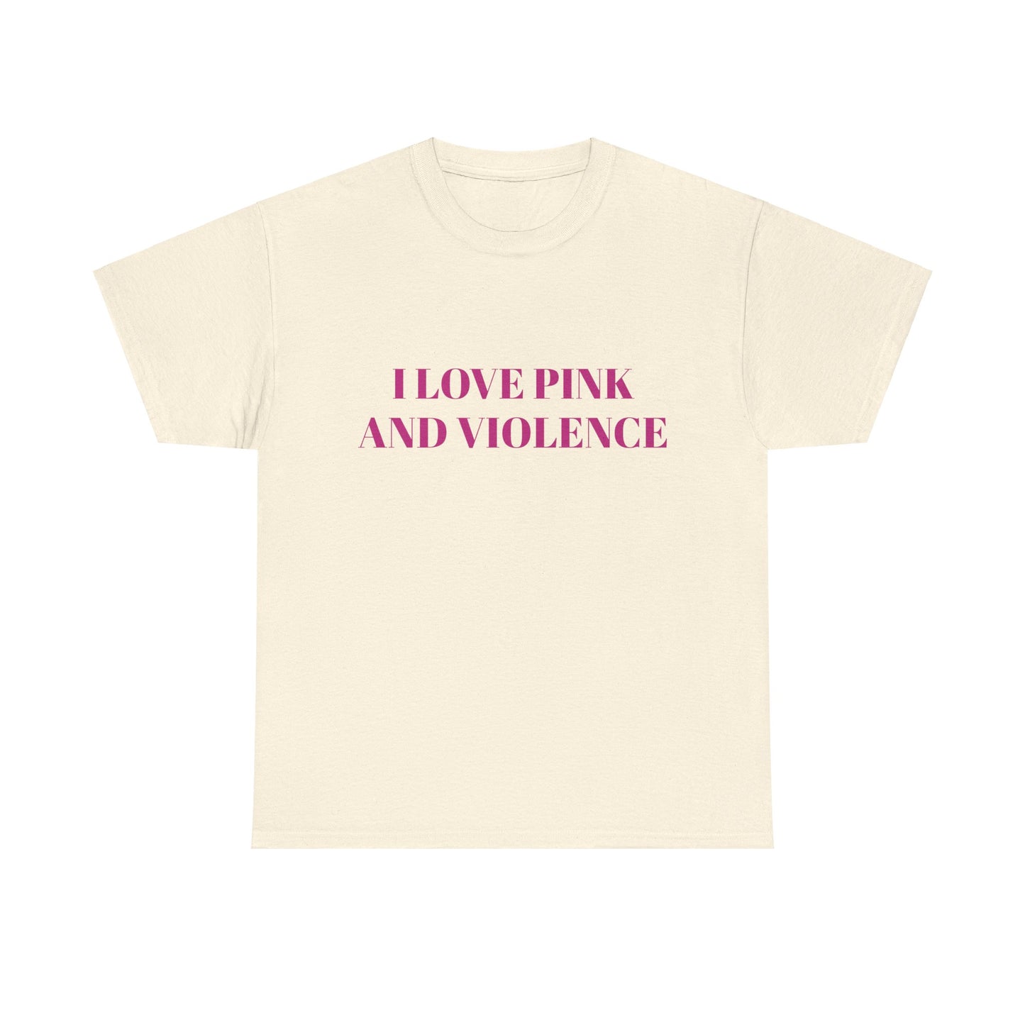 Pink & Violence - Graphic Unisex Heavy Cotton Tee