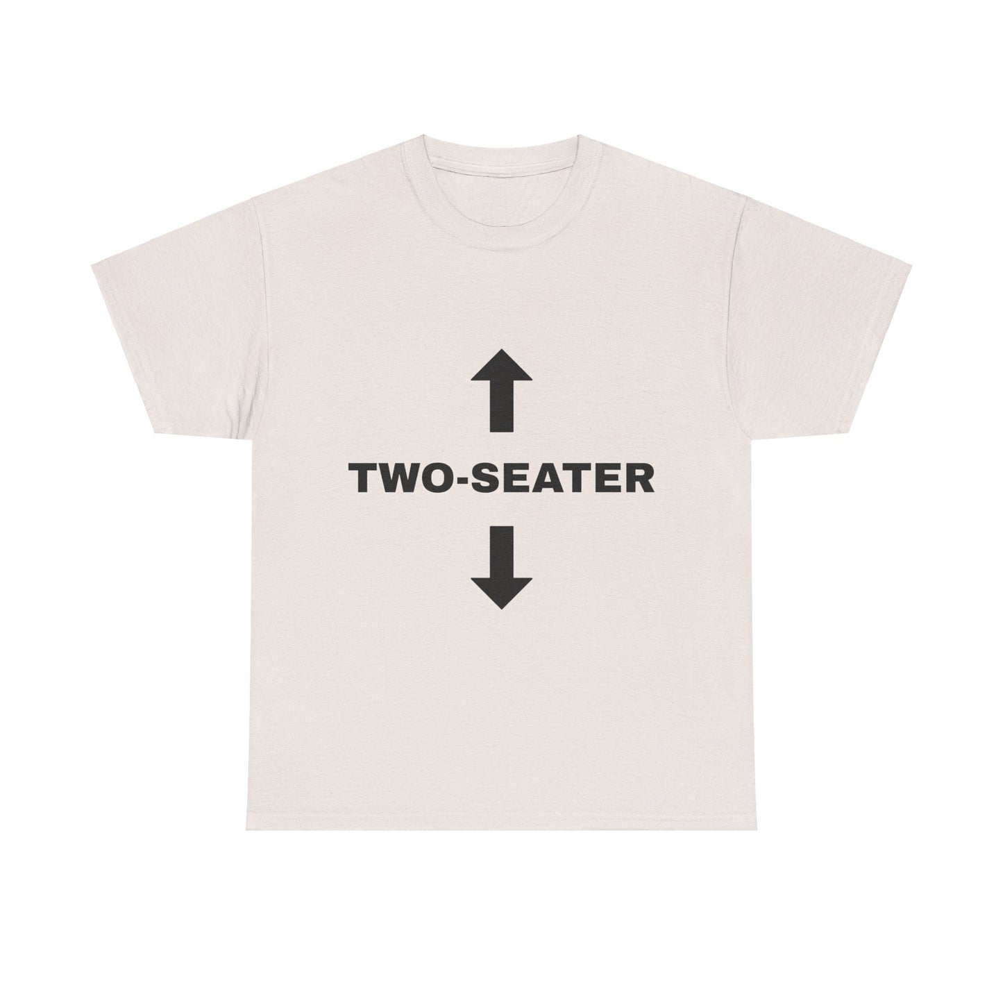 Two-Seater Graphic Unisex Heavy Cotton Tee