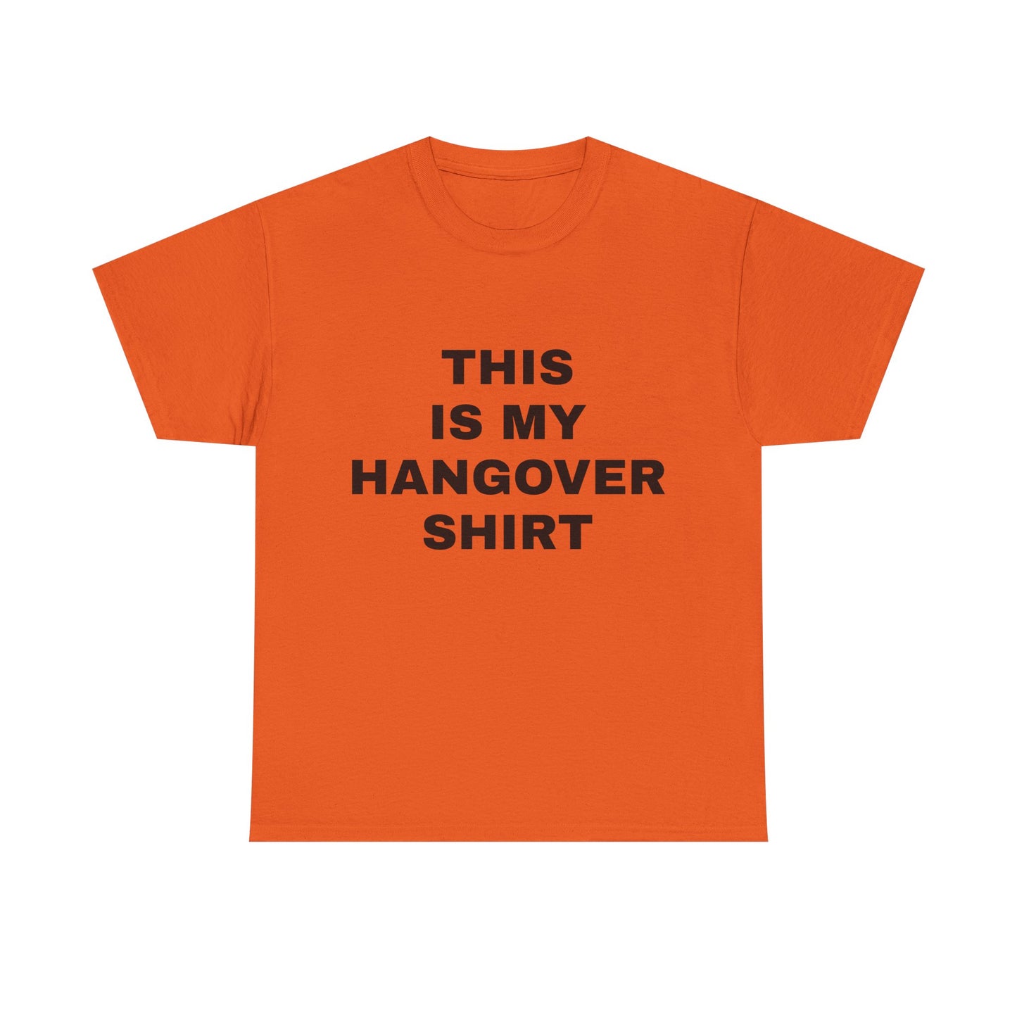 This Is My Hangover Shirt - Graphic Unisex Heavy Cotton Tee