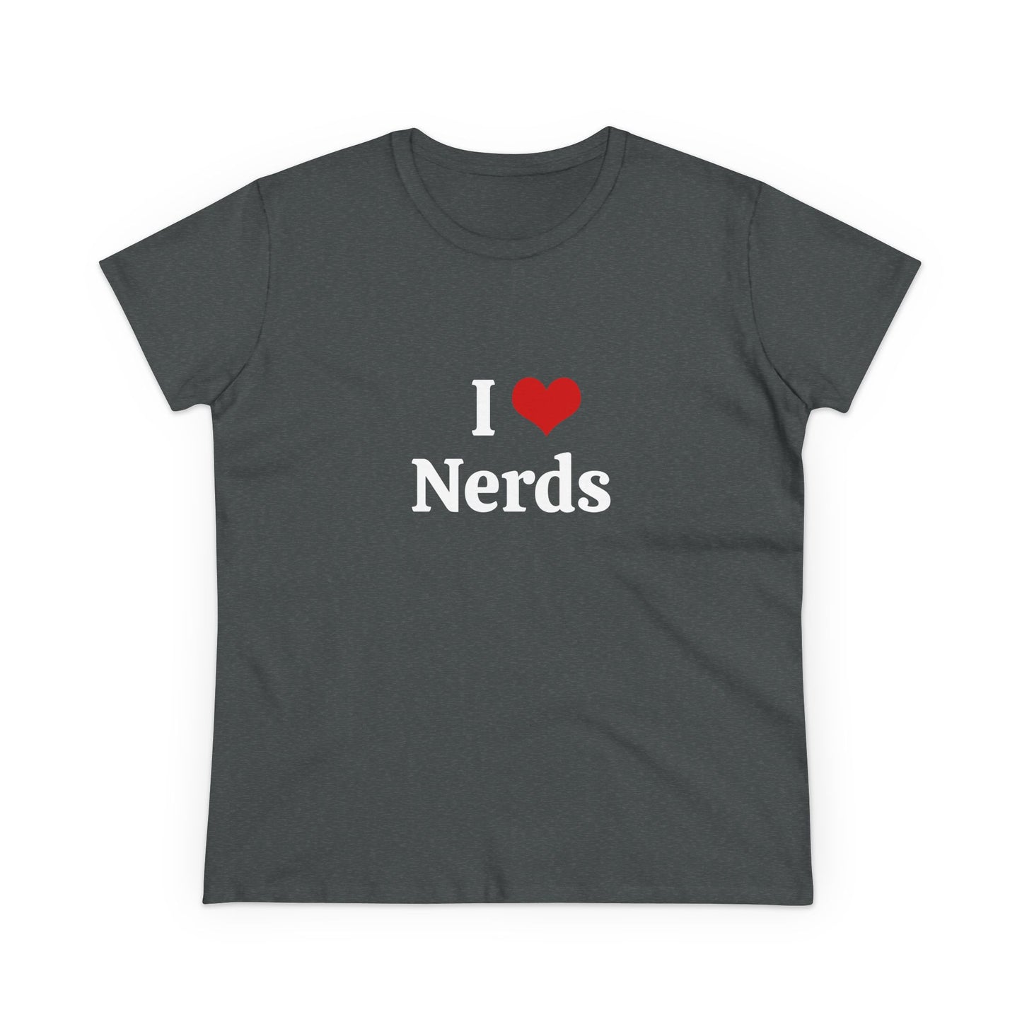 I Love Nerds - Graphic Cotton Tee