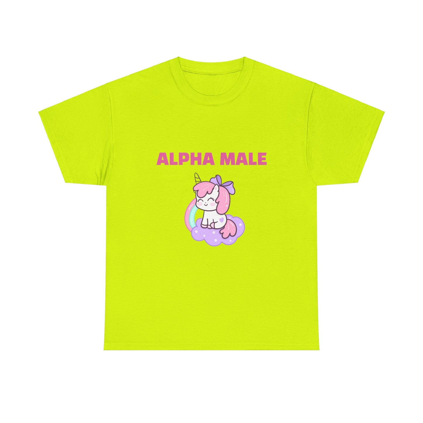 ALPHA MALE - Graphic Unisex Heavy Cotton Tee