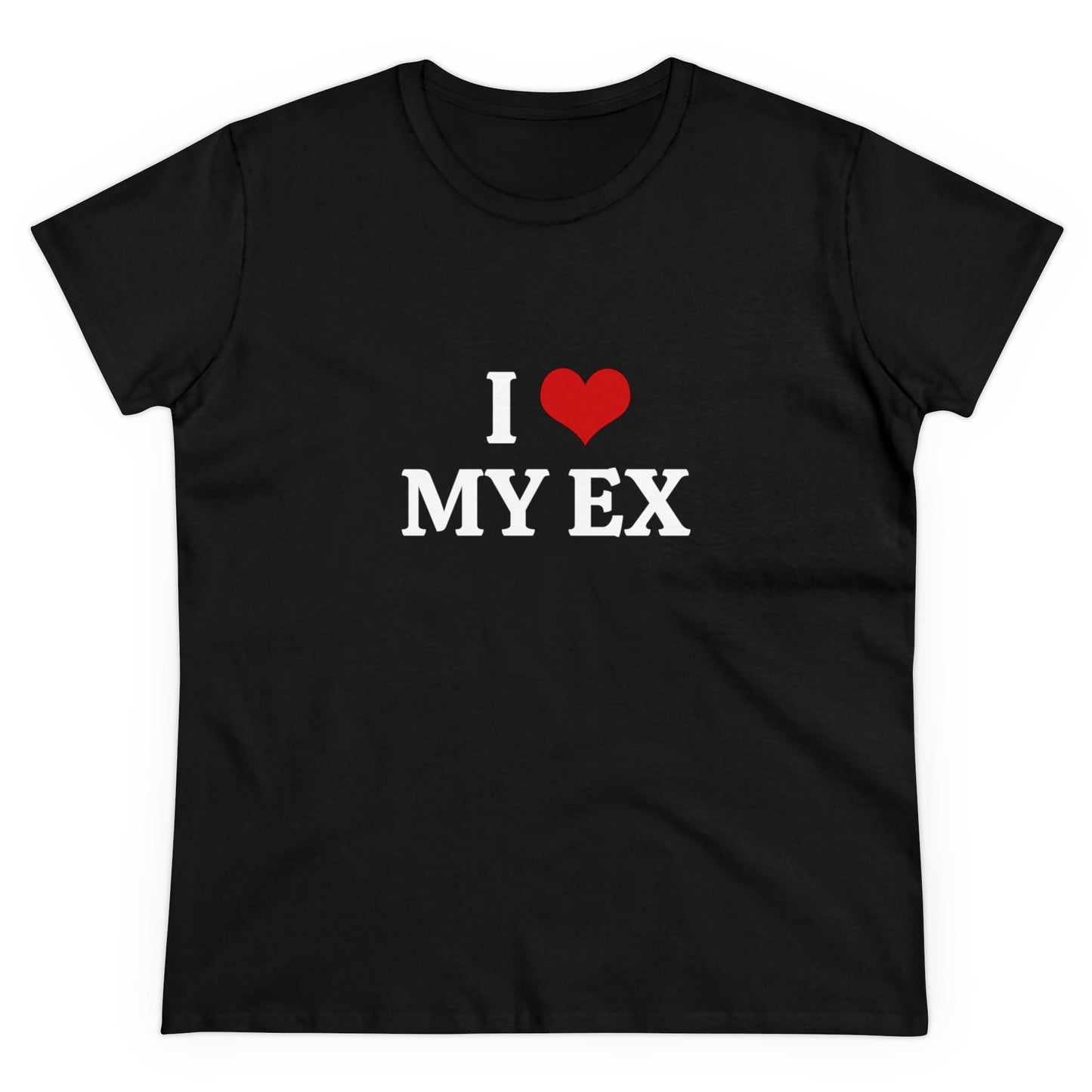 I Love My Ex - Graphic Adult Humour Cotton Tee