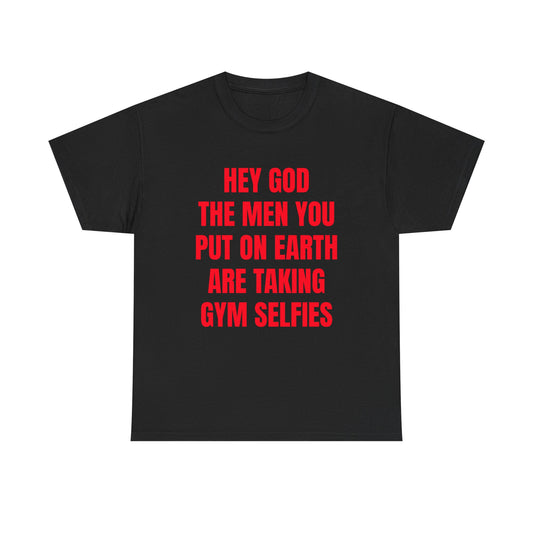 HEY GOD - Graphic Unisex Heavy Cotton Tee