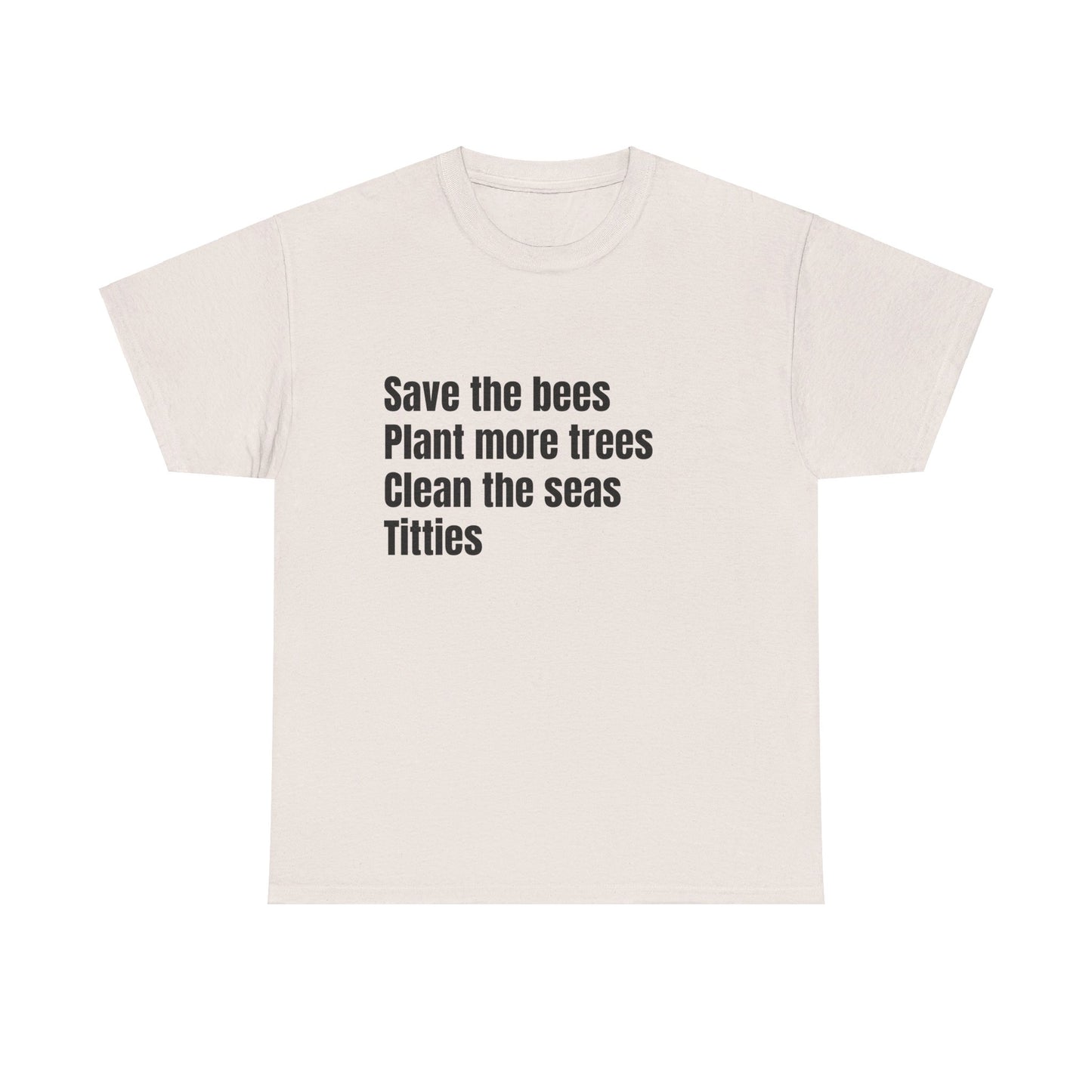 Save The Bees - Graphic Unisex Heavy Cotton Tee