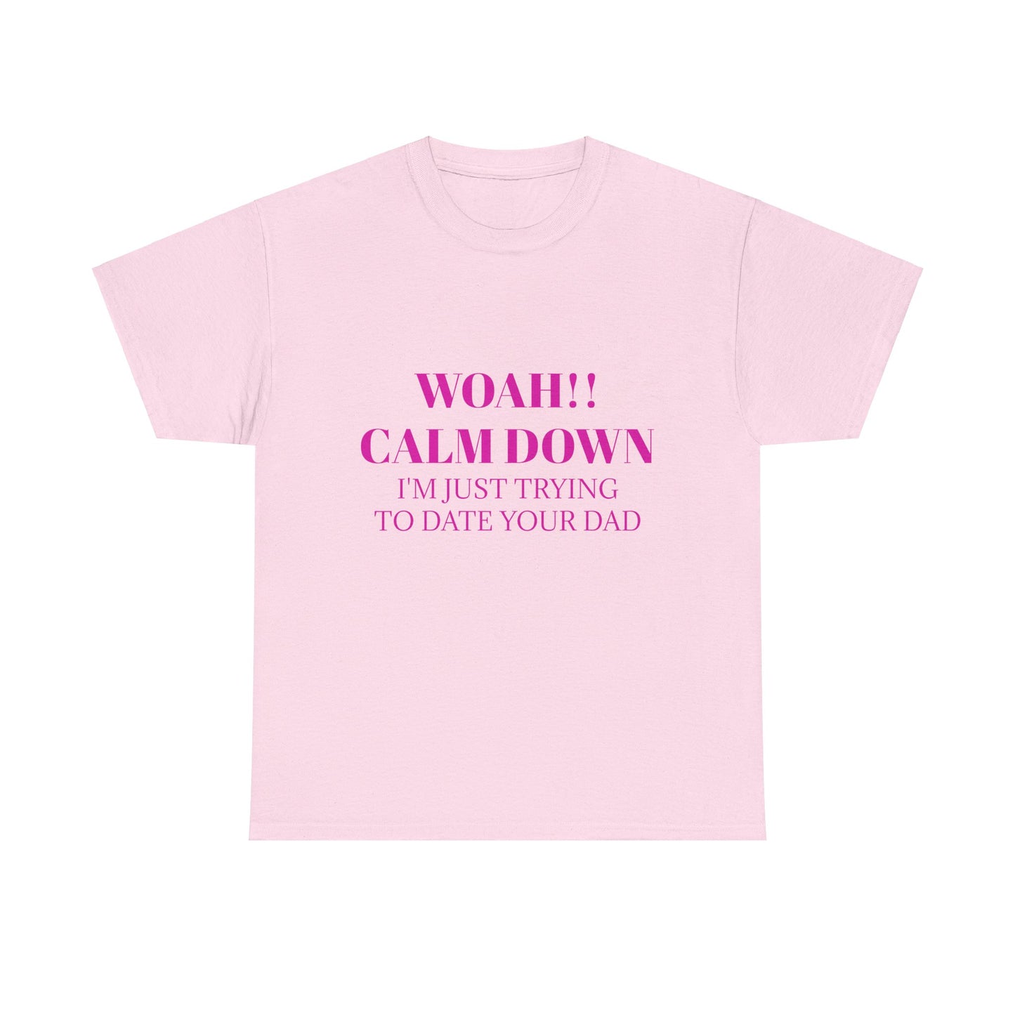 CALM DOWN - Graphic Unisex Heavy Cotton Tee