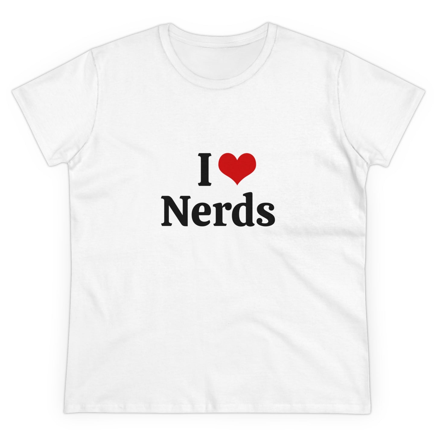 I Love Nerds - Graphic Cotton Tee