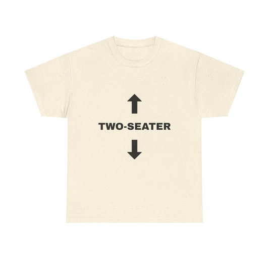 Two-Seater - Graphic Unisex Heavy Cotton Tee