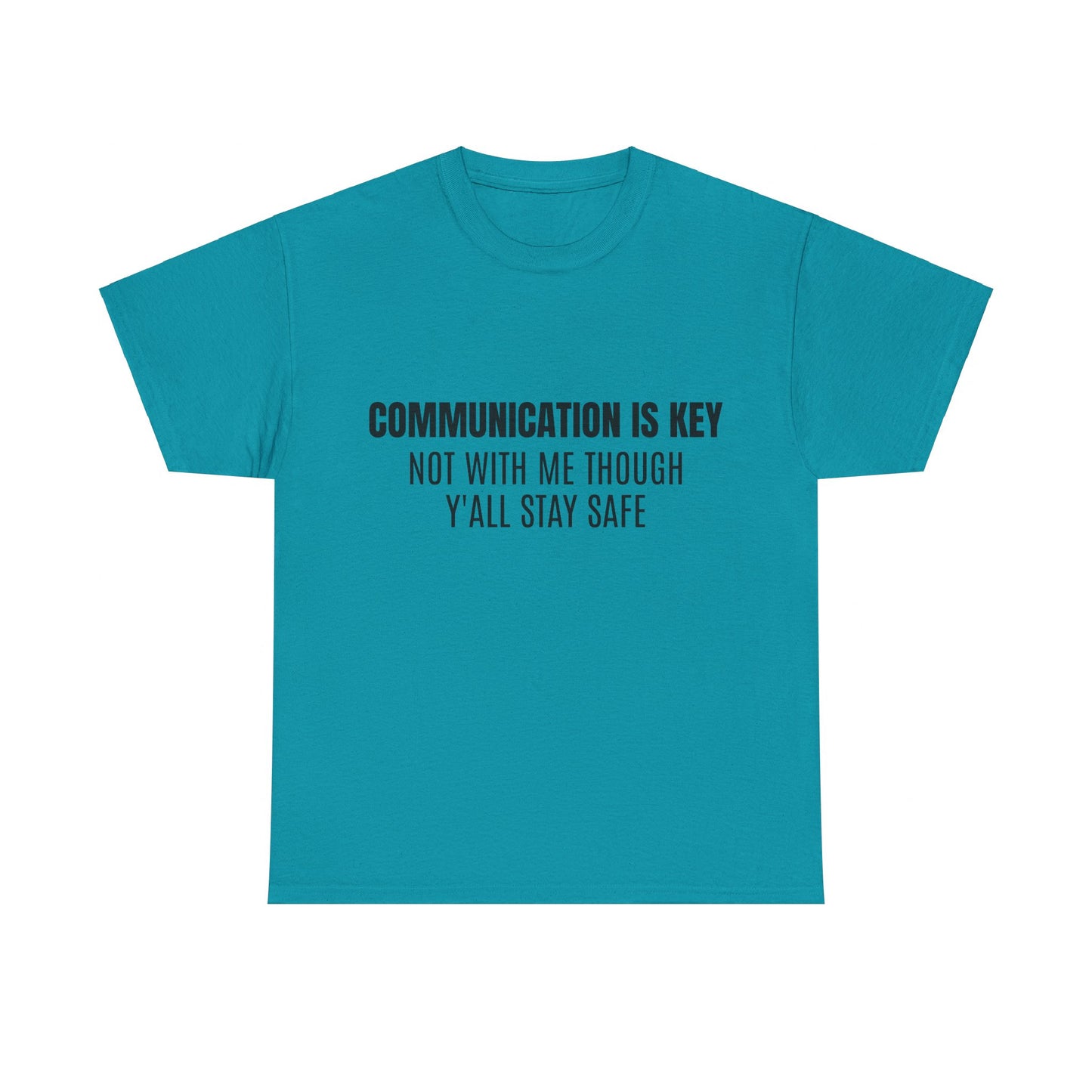 Communication Is Key Graphic Unisex Heavy Cotton Tee