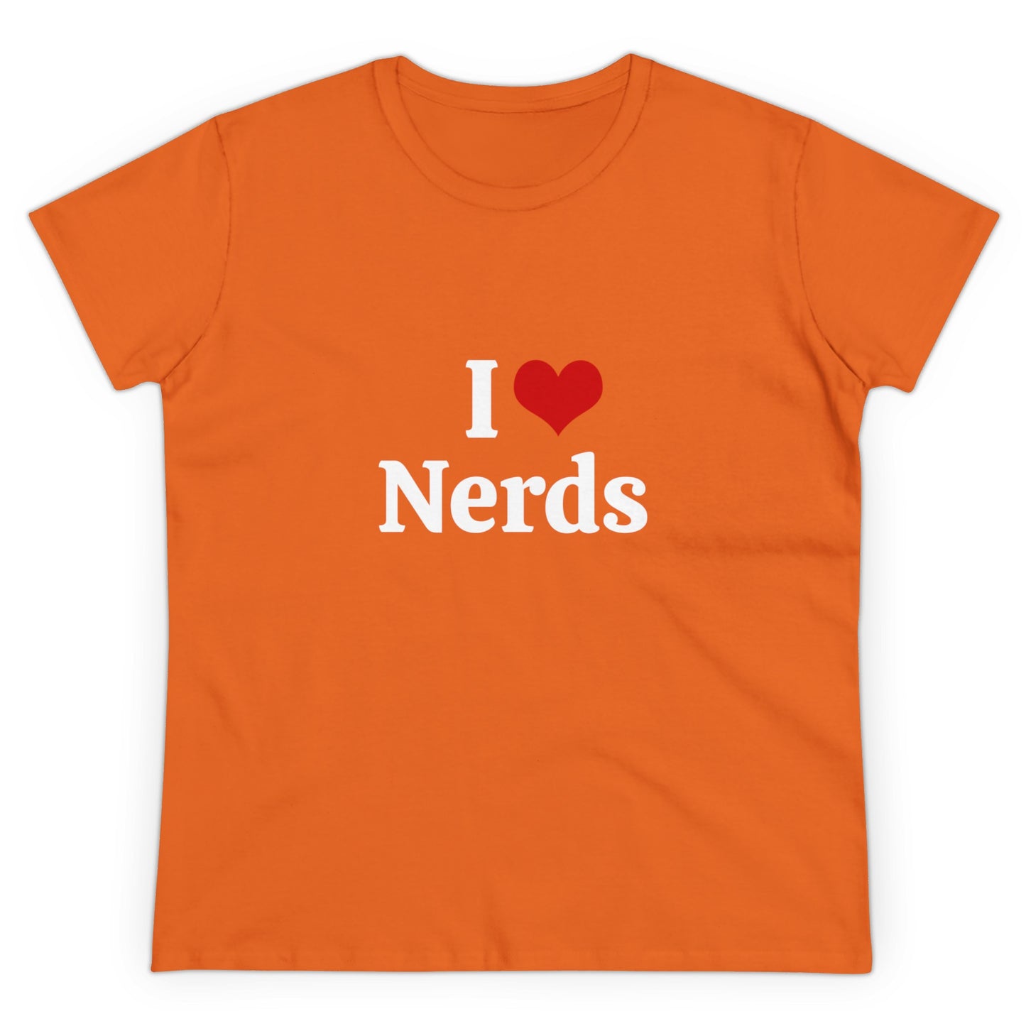 I Love Nerds - Graphic Cotton Tee