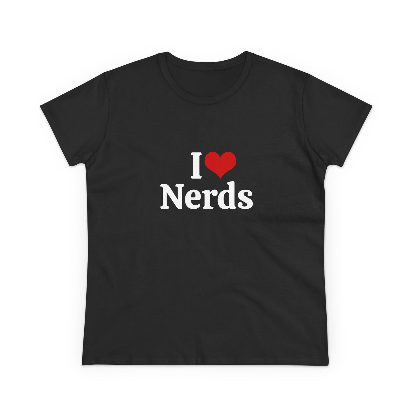 I Love Nerds - Graphic Cotton Tee