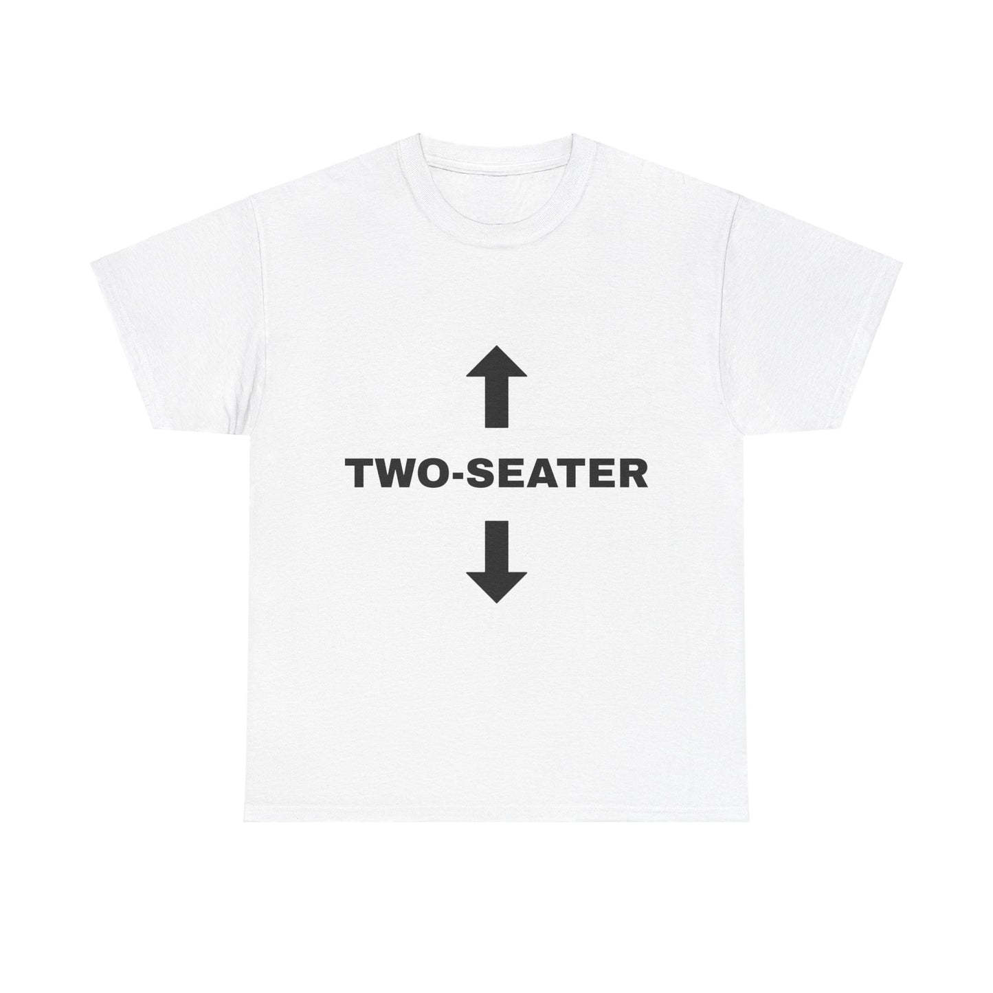 Two-Seater Graphic Unisex Heavy Cotton Tee