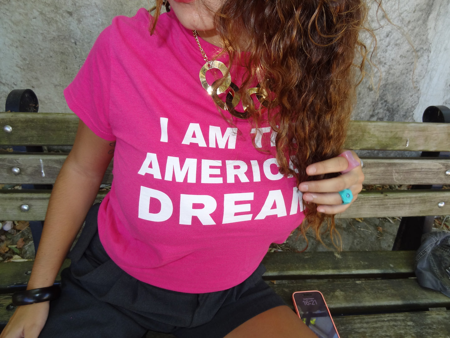 I Am The American Dream - Graphic Unisex Cotton Tee