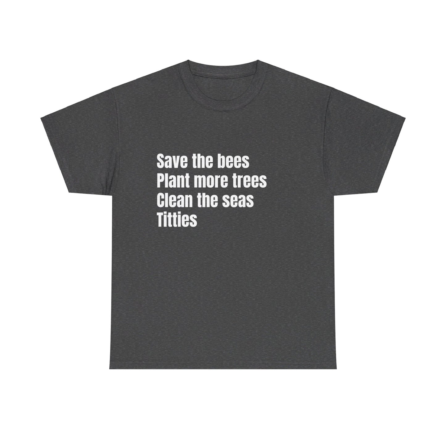 Save The Bees - Graphic Unisex Heavy Cotton Tee