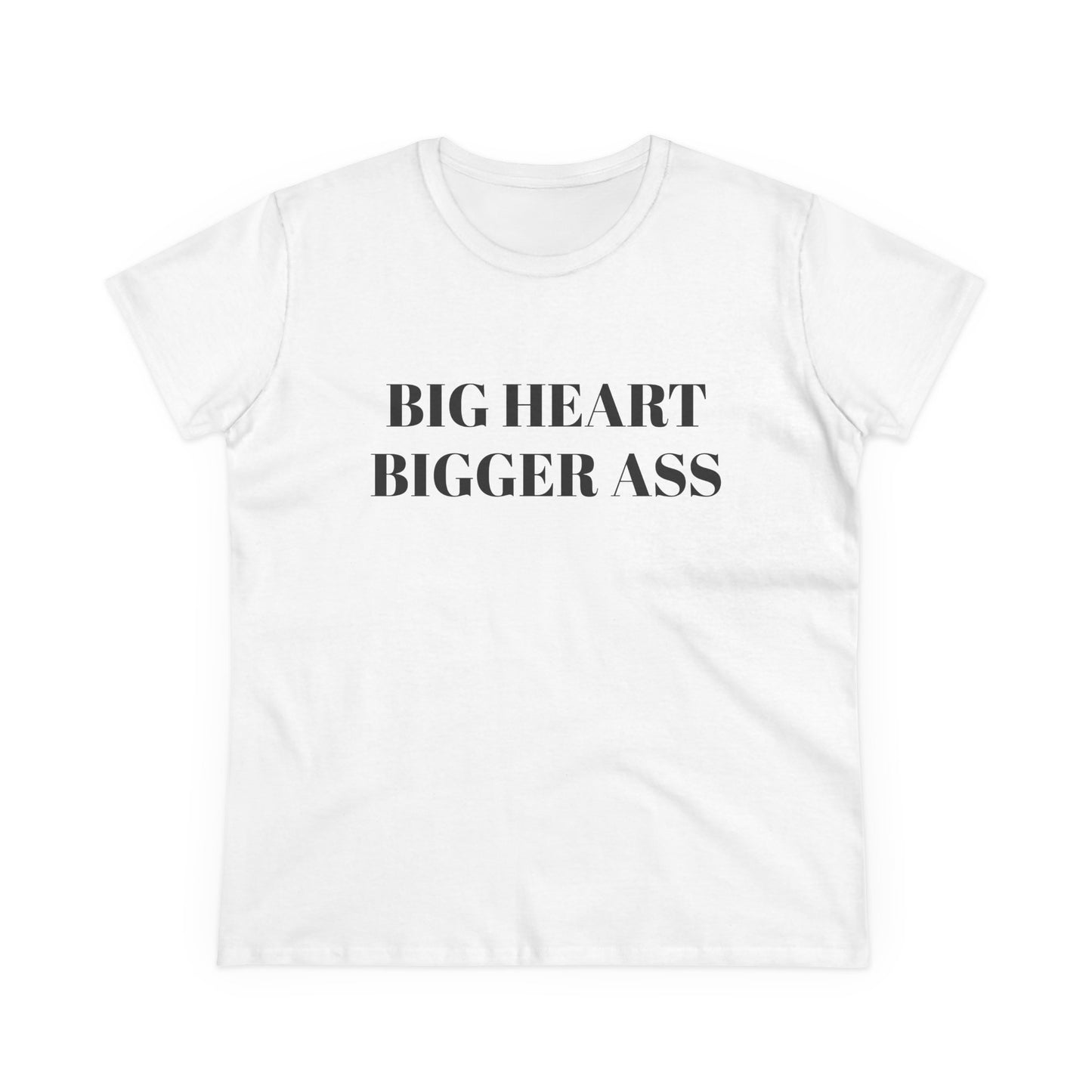 Big Heart, Bigger Ass - Graphic Cotton Tee