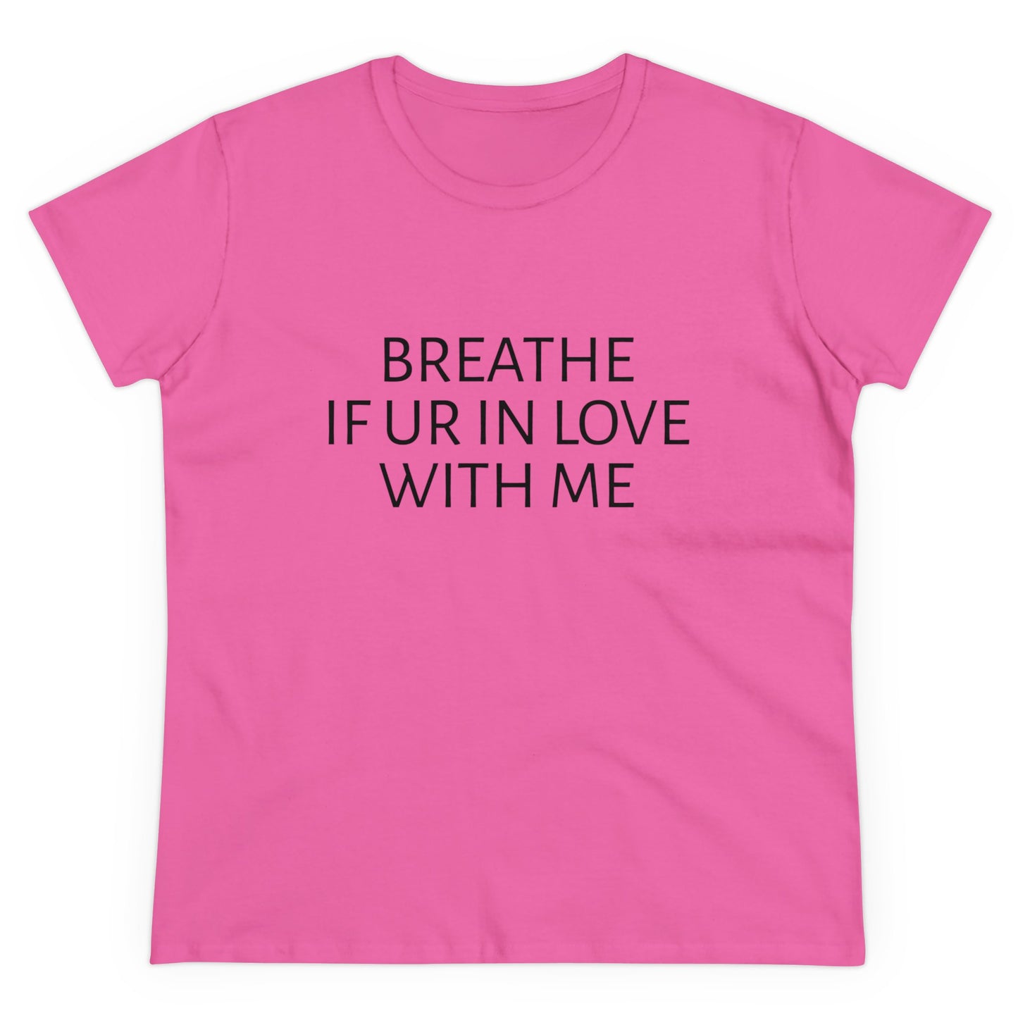 Breathe If You're In Love With Me - Unisex Graphic Cotton Tee