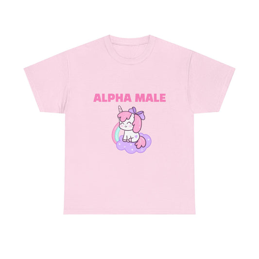 ALPHA MALE - Graphic Unisex Heavy Cotton Tee