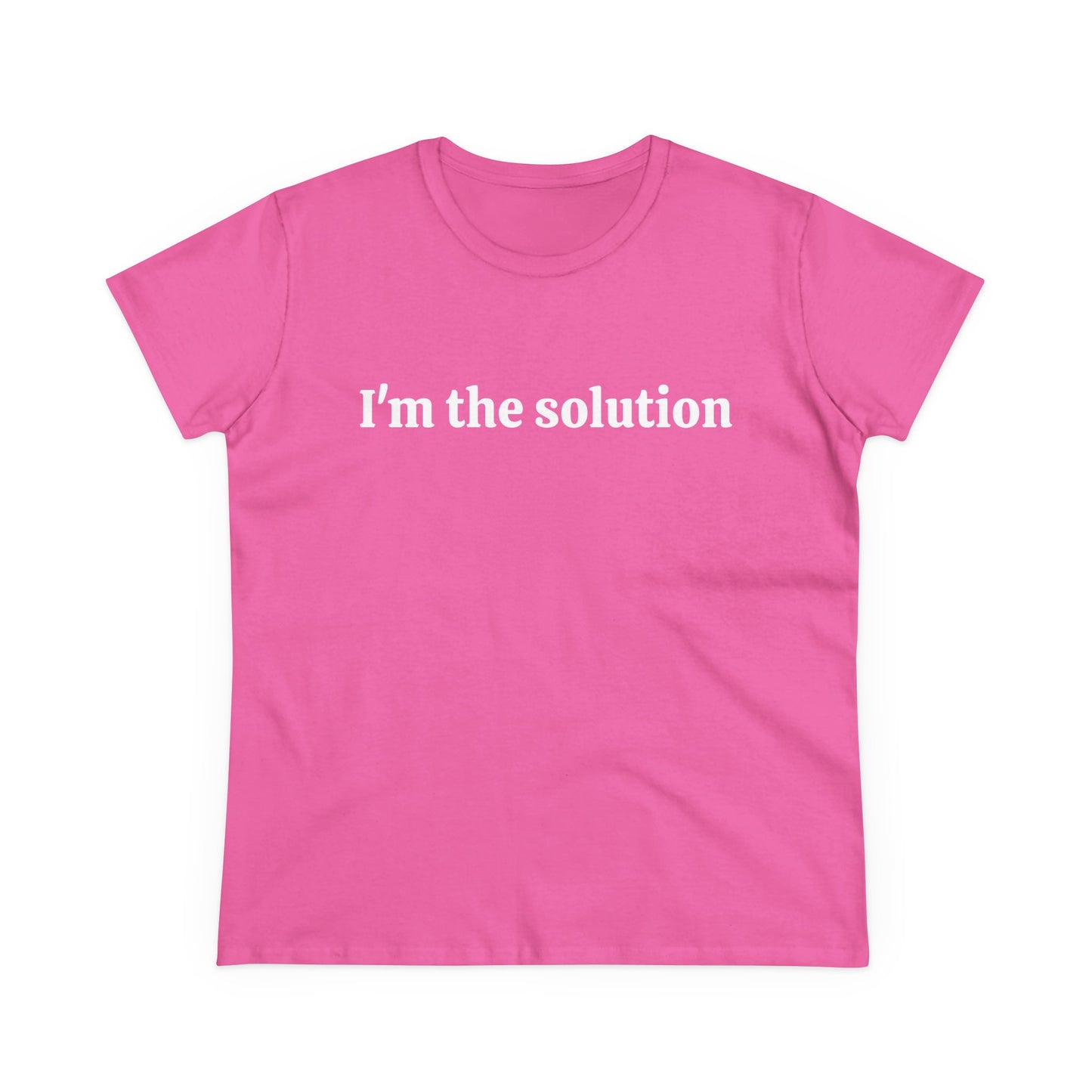 I'm The Solution - 2/2 Graphic Cotton Tee