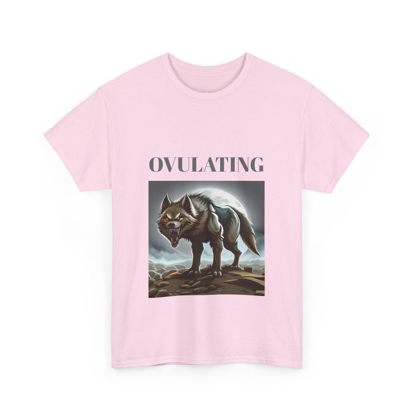 OVULATING - Graphic Unisex Heavy Cotton Tee