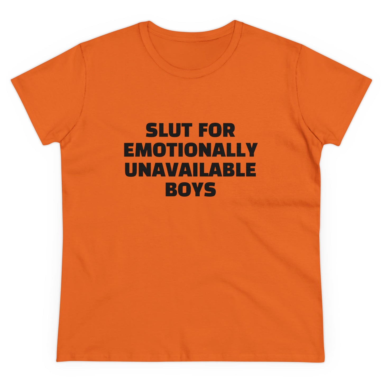 Slut For Emotionally Unavailable Boys - Graphic Cotton Tee