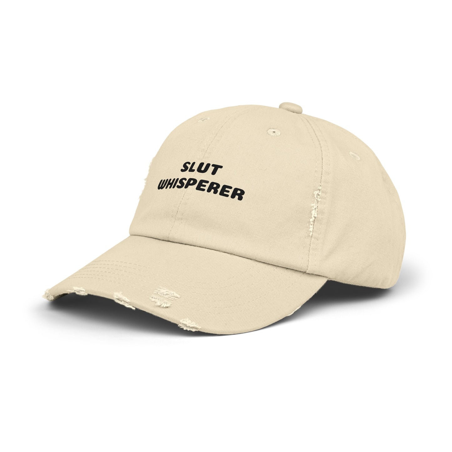 Slut Whisperer Graphic Unisex Distressed Cap