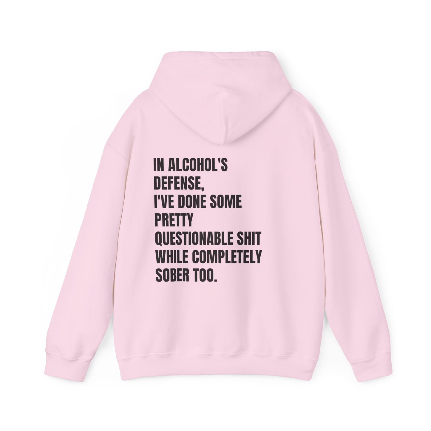 In Alcohol's Defense - Unisex Heavy Blend™ Hooded Sweatshirt