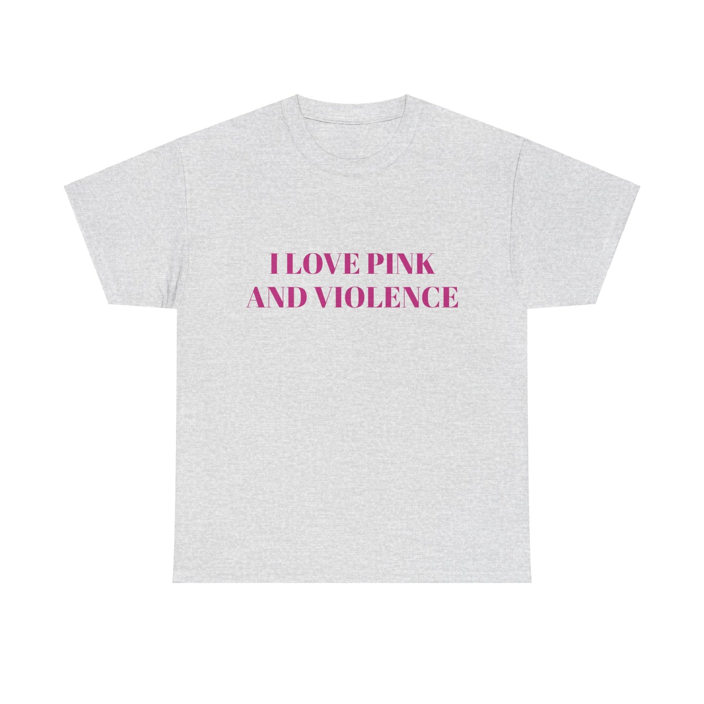 Pink & Violence - Graphic Unisex Heavy Cotton Tee