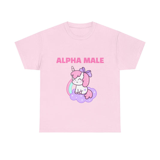 ALPHA MALE - Graphic Unisex Heavy Cotton Tee