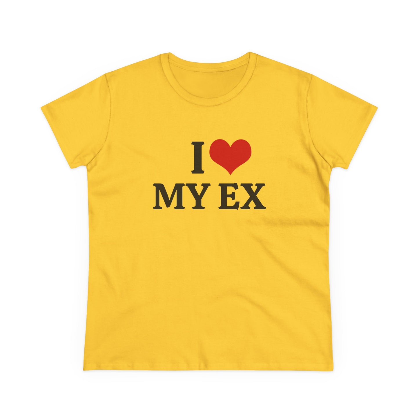 I Love My Ex - Graphic Adult Humour Cotton Tee