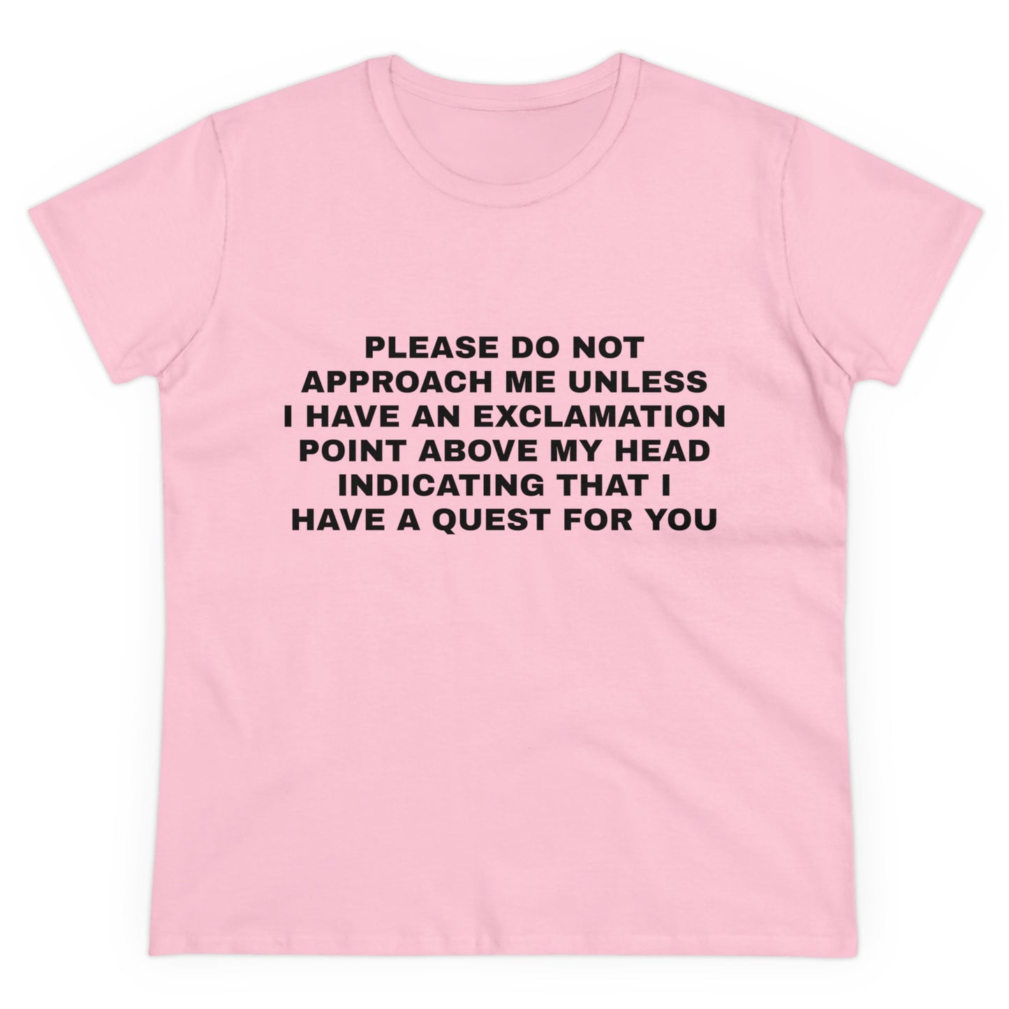 Please Do Not Approach Me - Graphic Cotton Tee