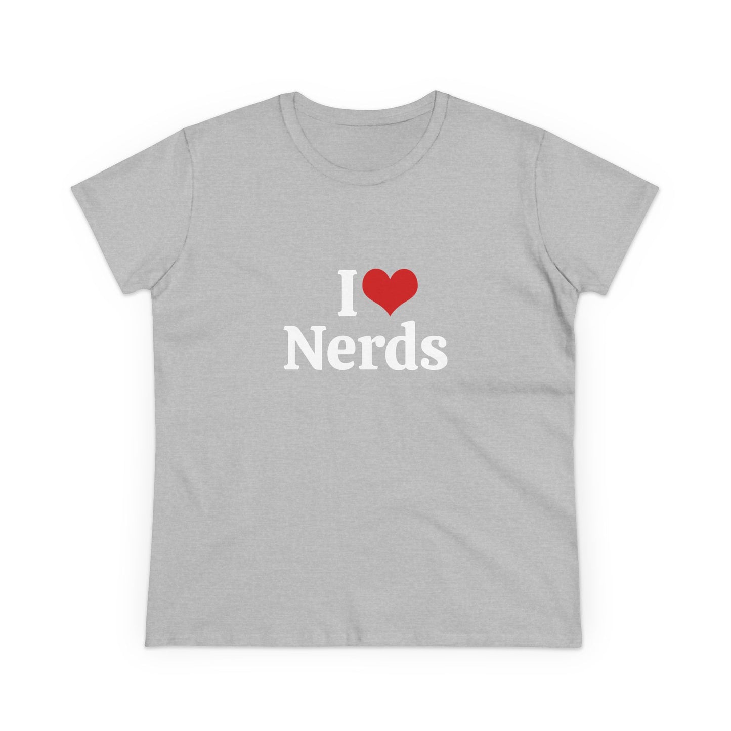 I Love Nerds - Graphic Cotton Tee