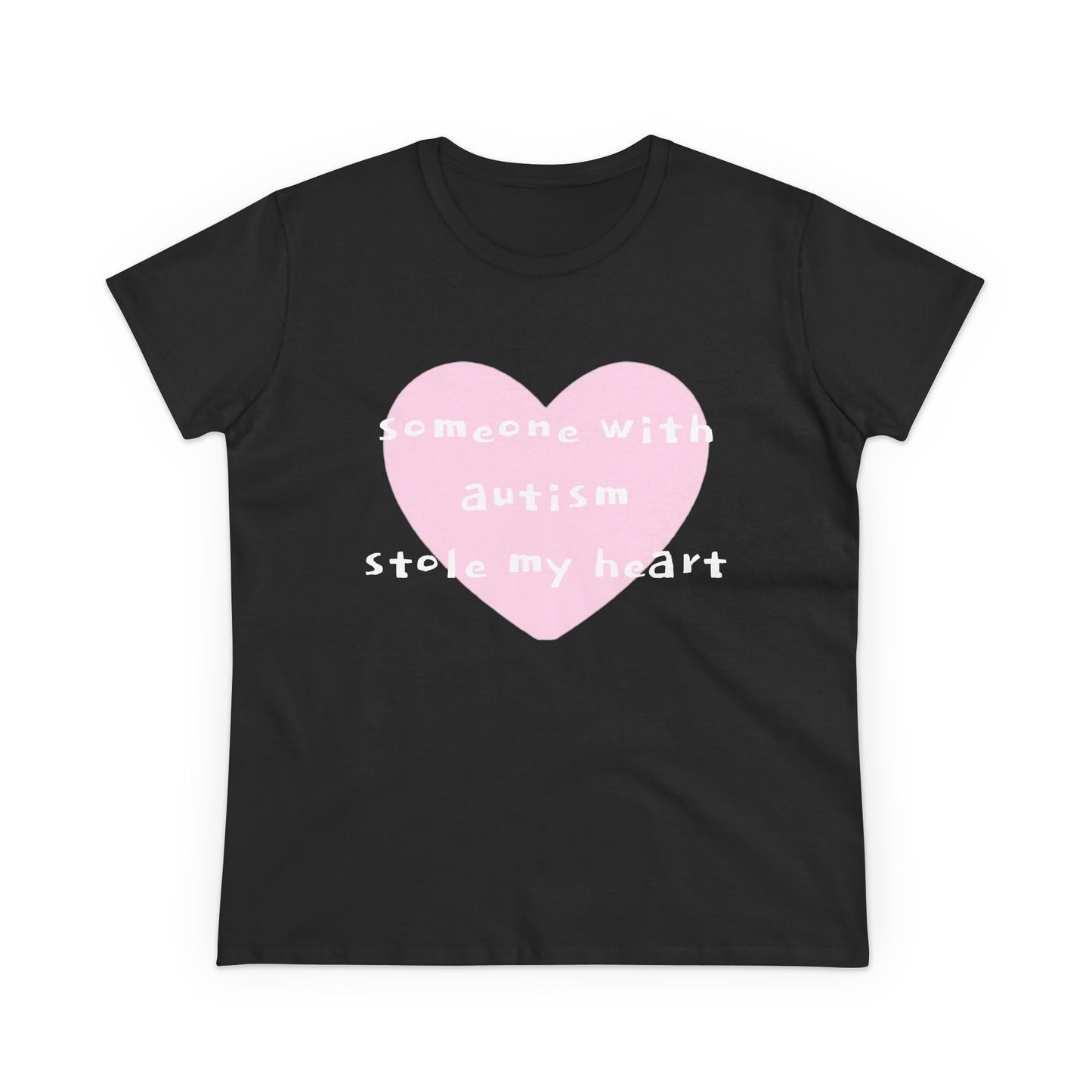 Someone With Autism Stole My Heart Graphic Cotton Tee