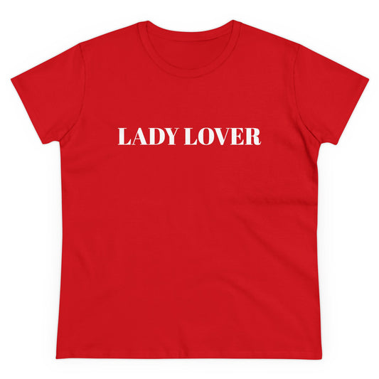 LADY LOVER  - Graphic Cotton T-Shirt