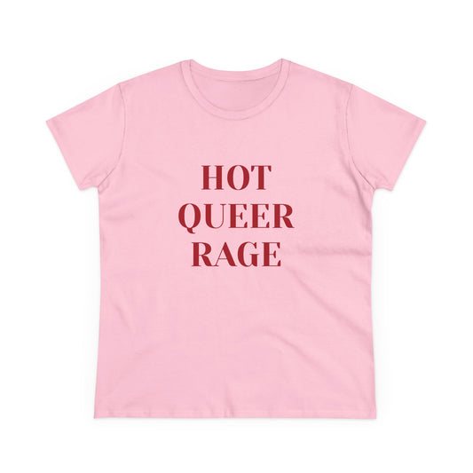 HOT QUEER RAGE - Graphic Cotton Tee
