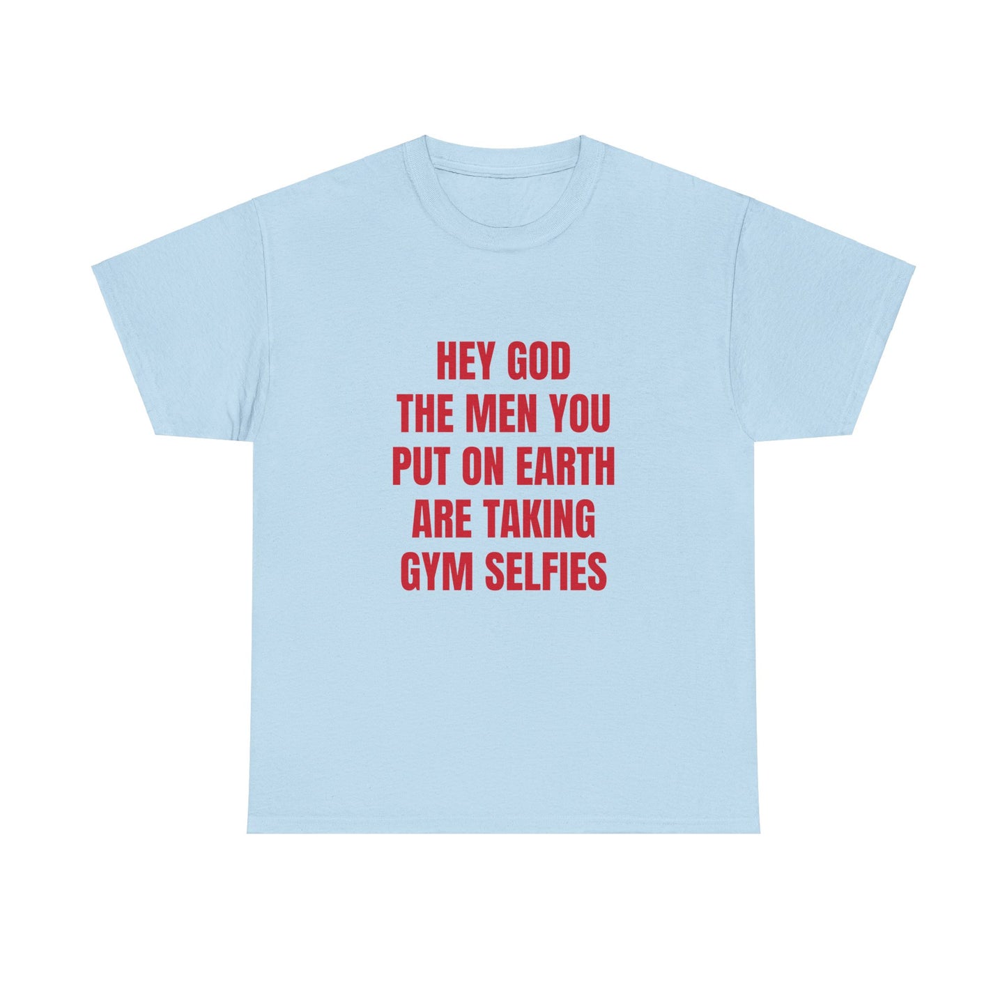 HEY GOD - Graphic Unisex Heavy Cotton Tee