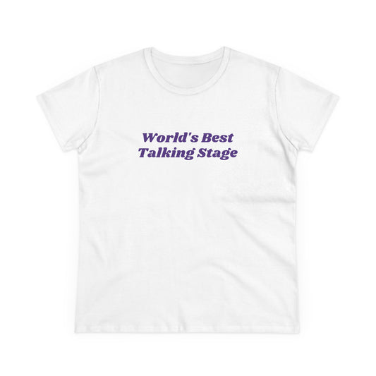 Worlds Best Talking Stage - Graphic Cotton Tee