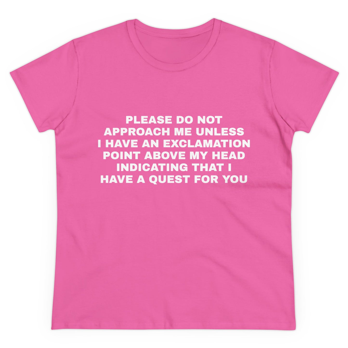 Please Do Not Approach Me - Graphic Cotton Tee