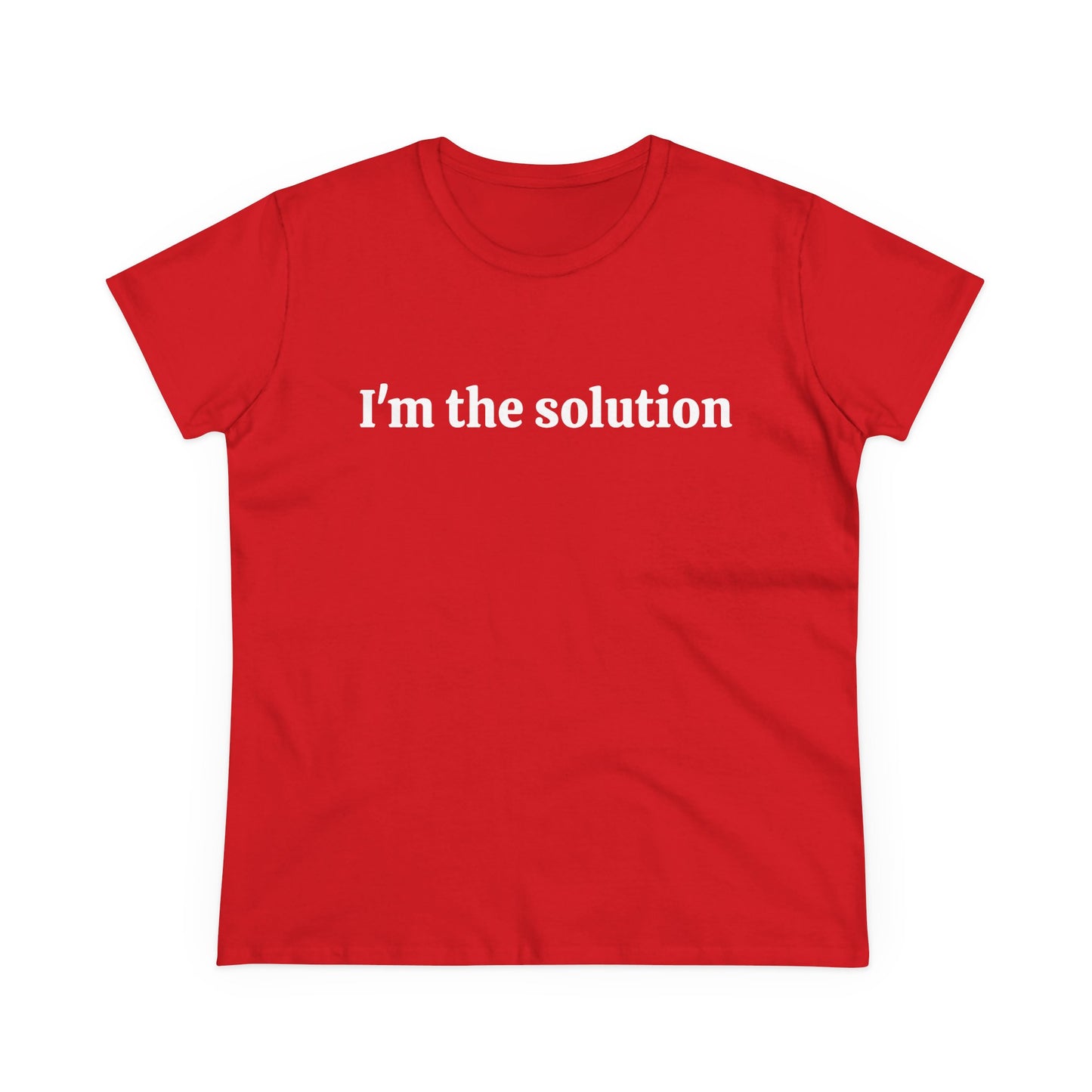 I'm The Solution - 2/2 Graphic Cotton Tee