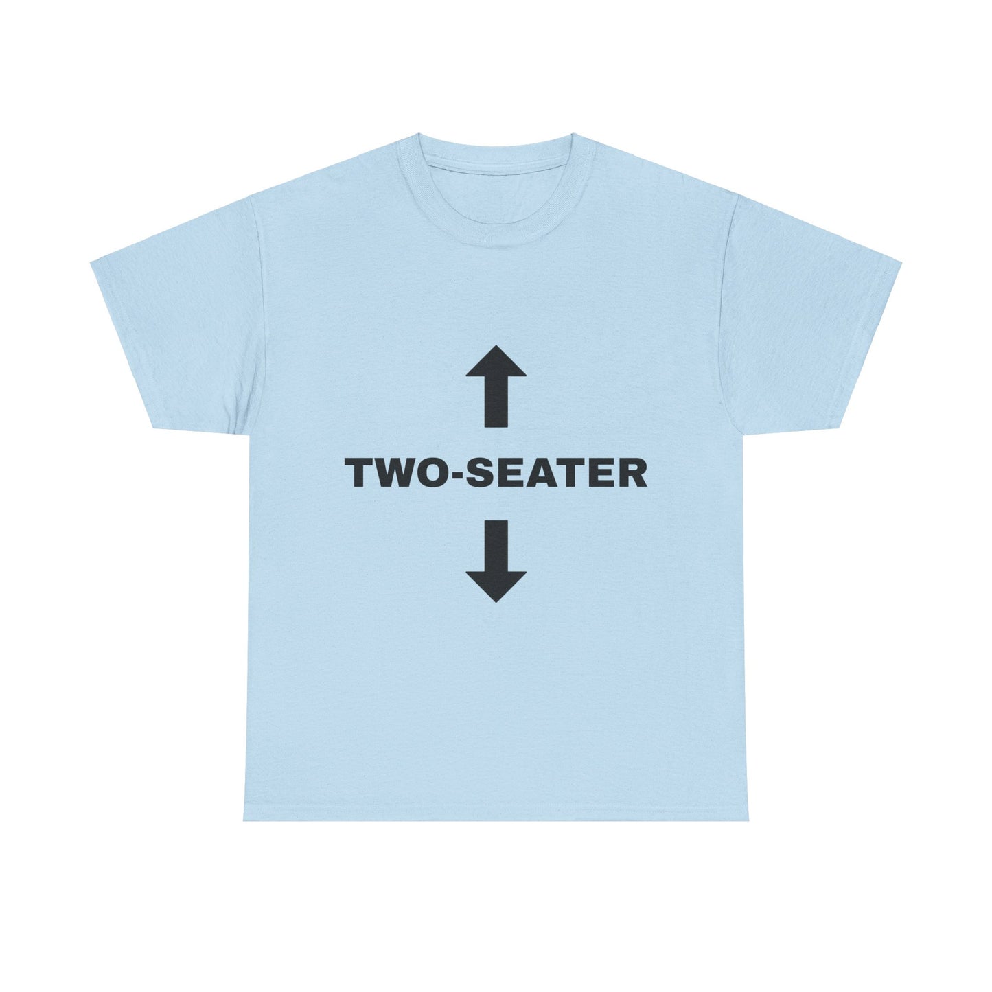 Two-Seater Graphic Unisex Heavy Cotton Tee