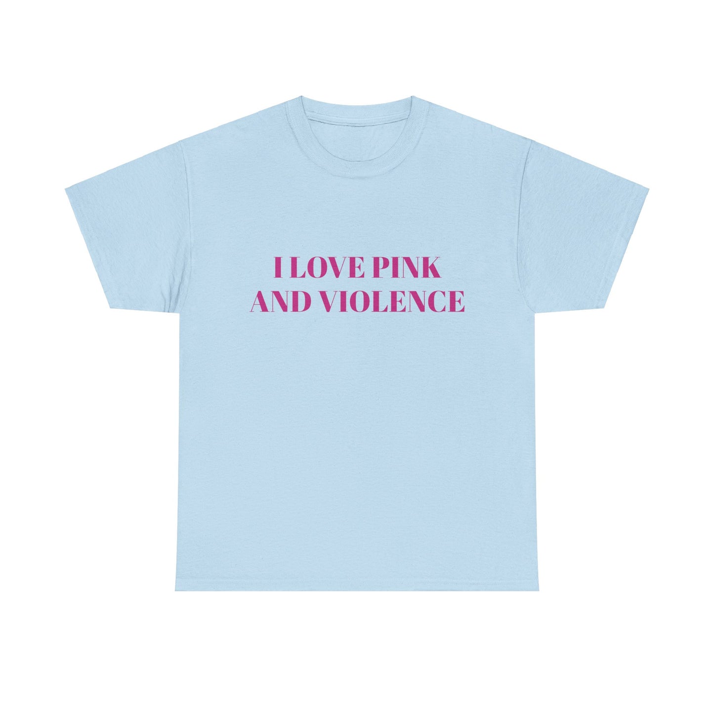 Pink & Violence - Graphic Unisex Heavy Cotton Tee