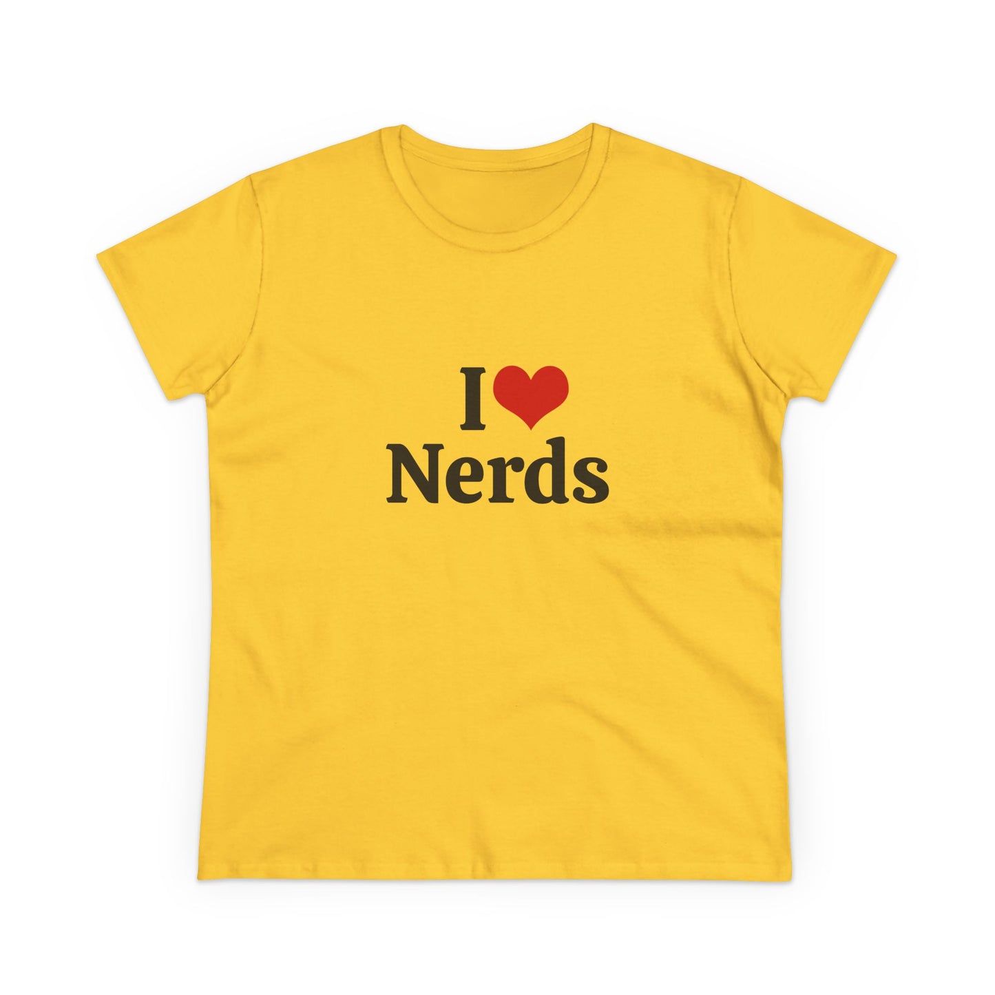 I Love Nerds - Graphic Cotton Tee