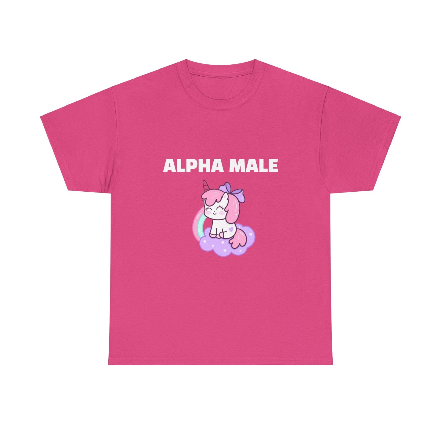 ALPHA MALE - Graphic Unisex Heavy Cotton Tee