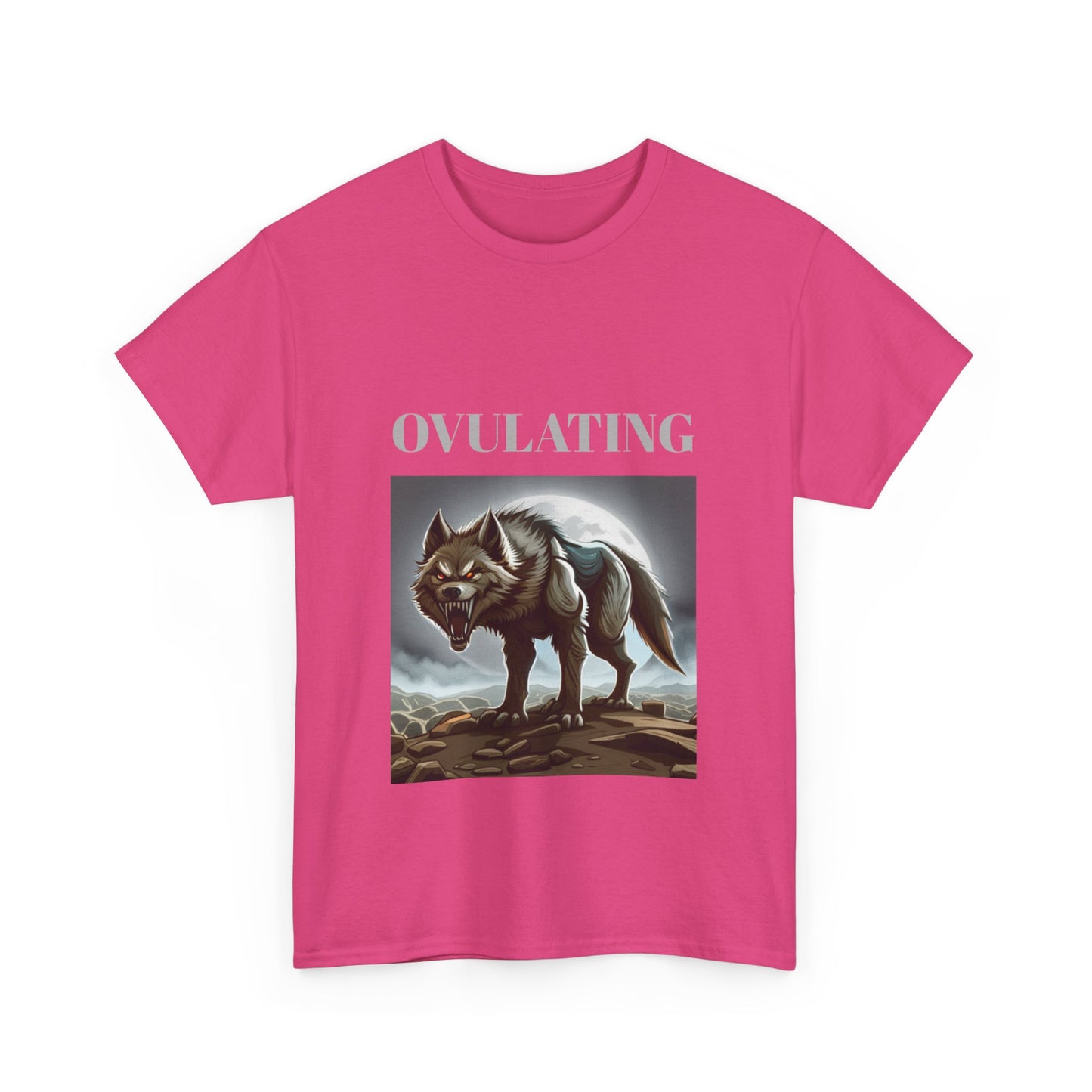 OVULATING - Graphic Unisex Heavy Cotton Tee