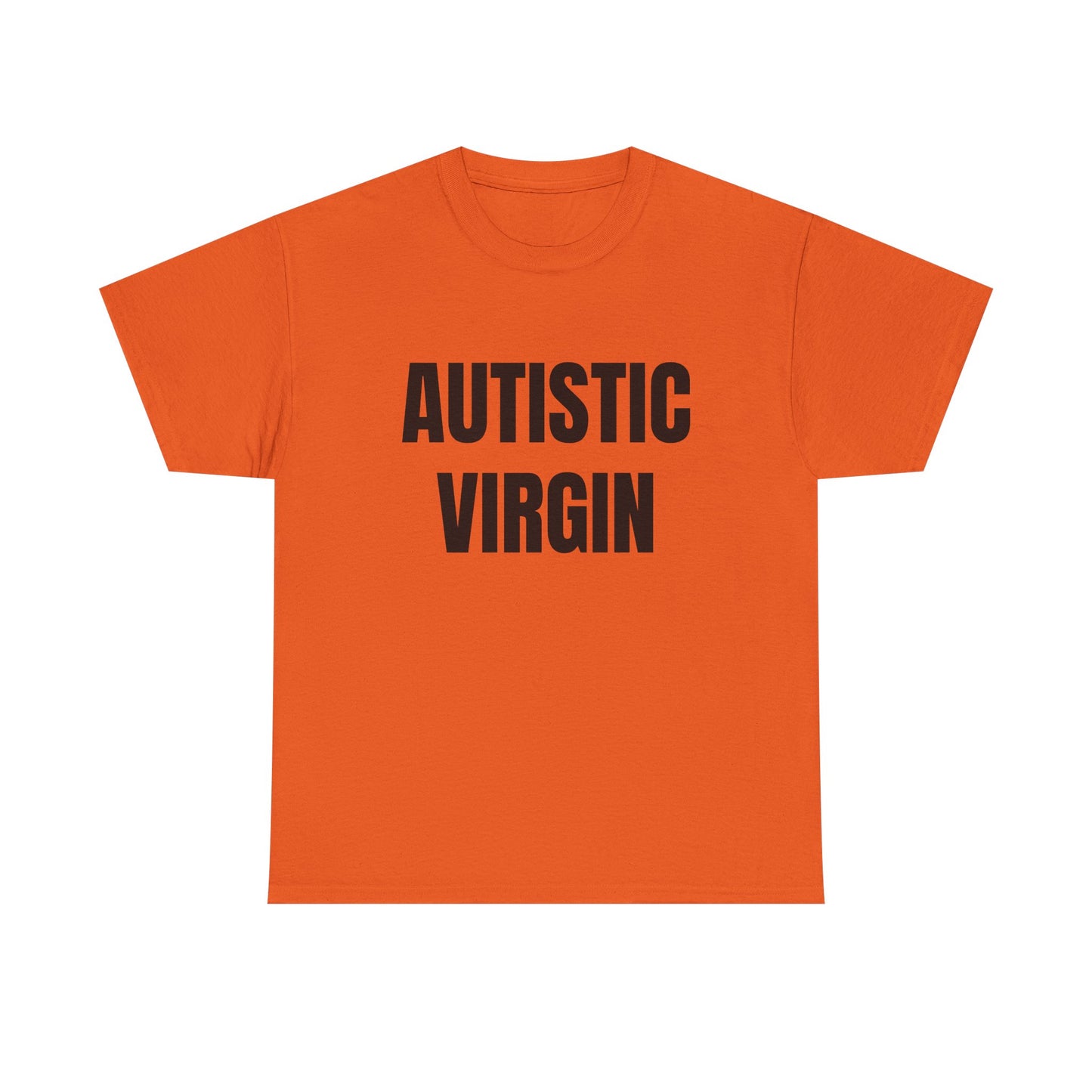 Autistic Virgin - Graphic Unisex Heavy Cotton Tee
