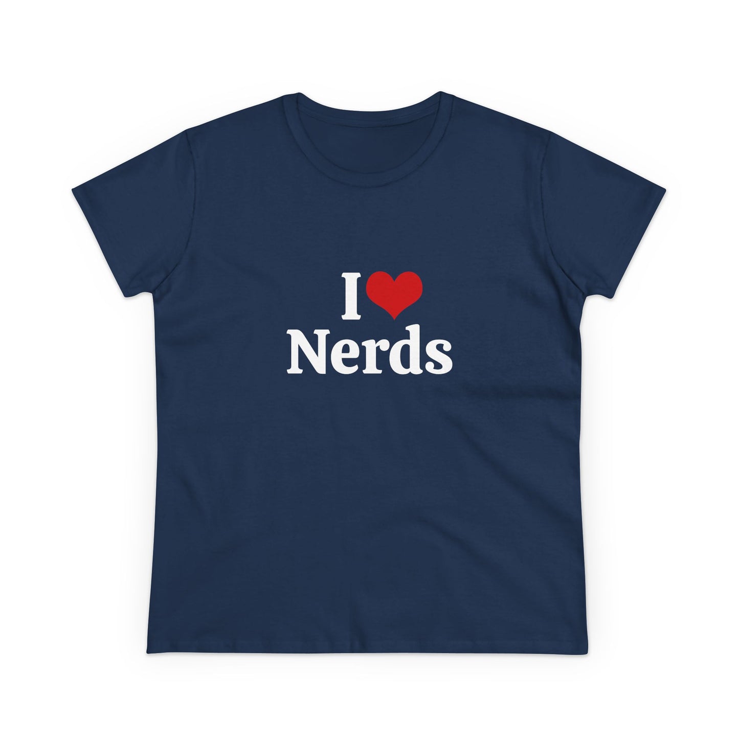 I Love Nerds - Graphic Cotton Tee