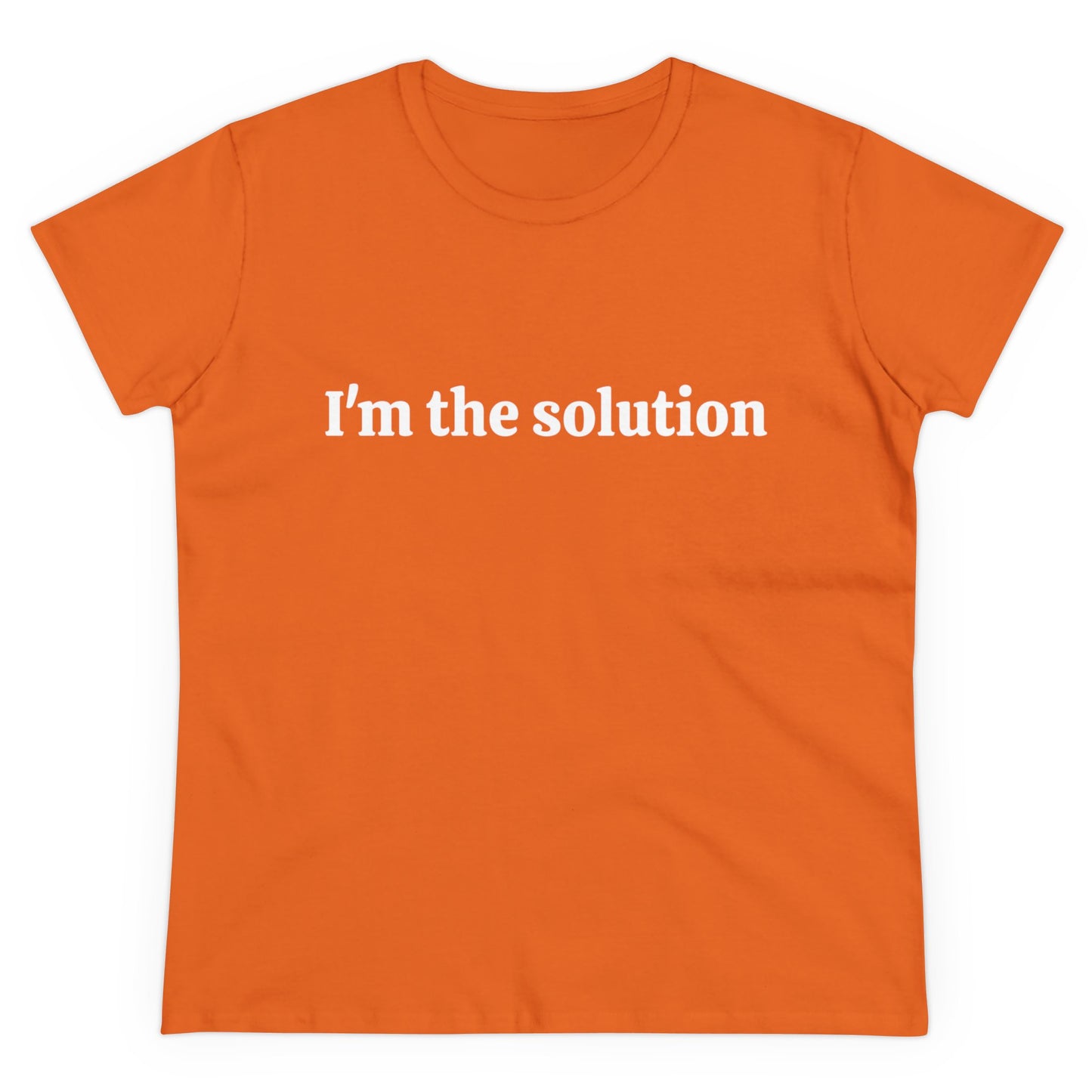 I'm The Solution - Graphic Cotton Tee