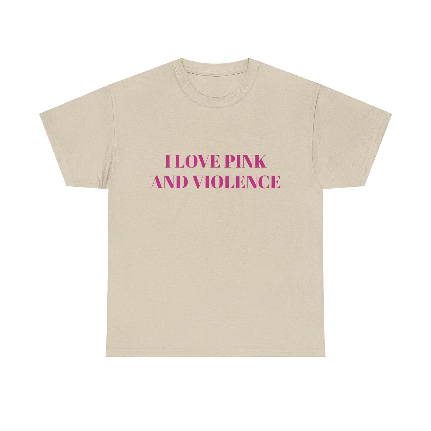 Pink & Violence - Graphic Unisex Heavy Cotton Tee